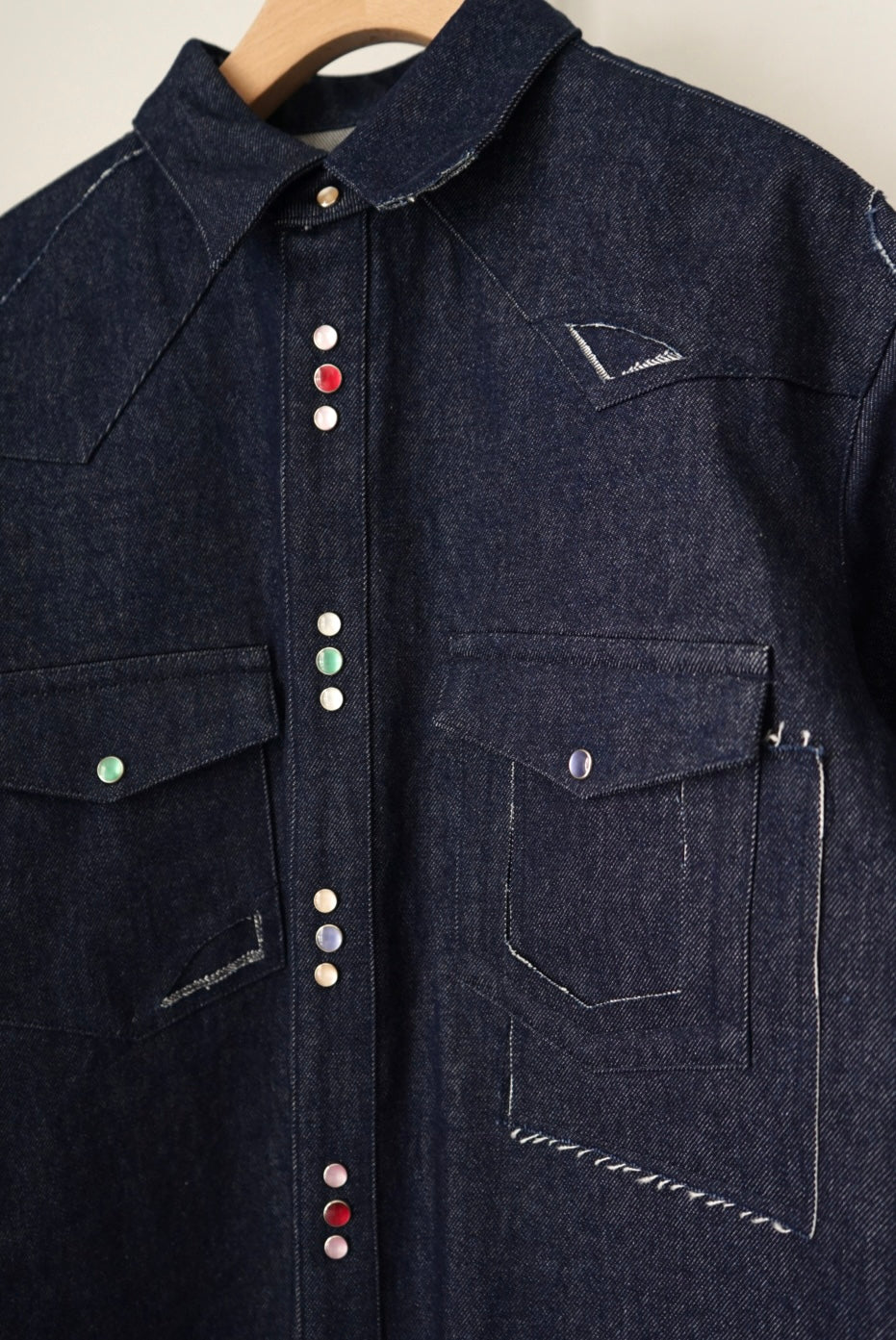 【SHOTAHIYAMA】12.5 OZ DENIM WESTERN SHIRT