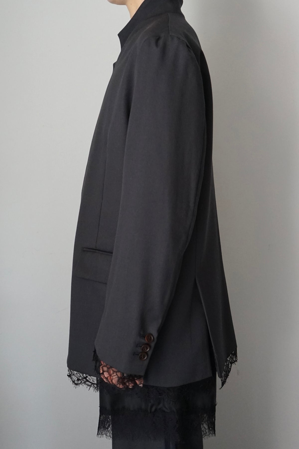 【EUCHRONIA】Reversible Lace Jacket