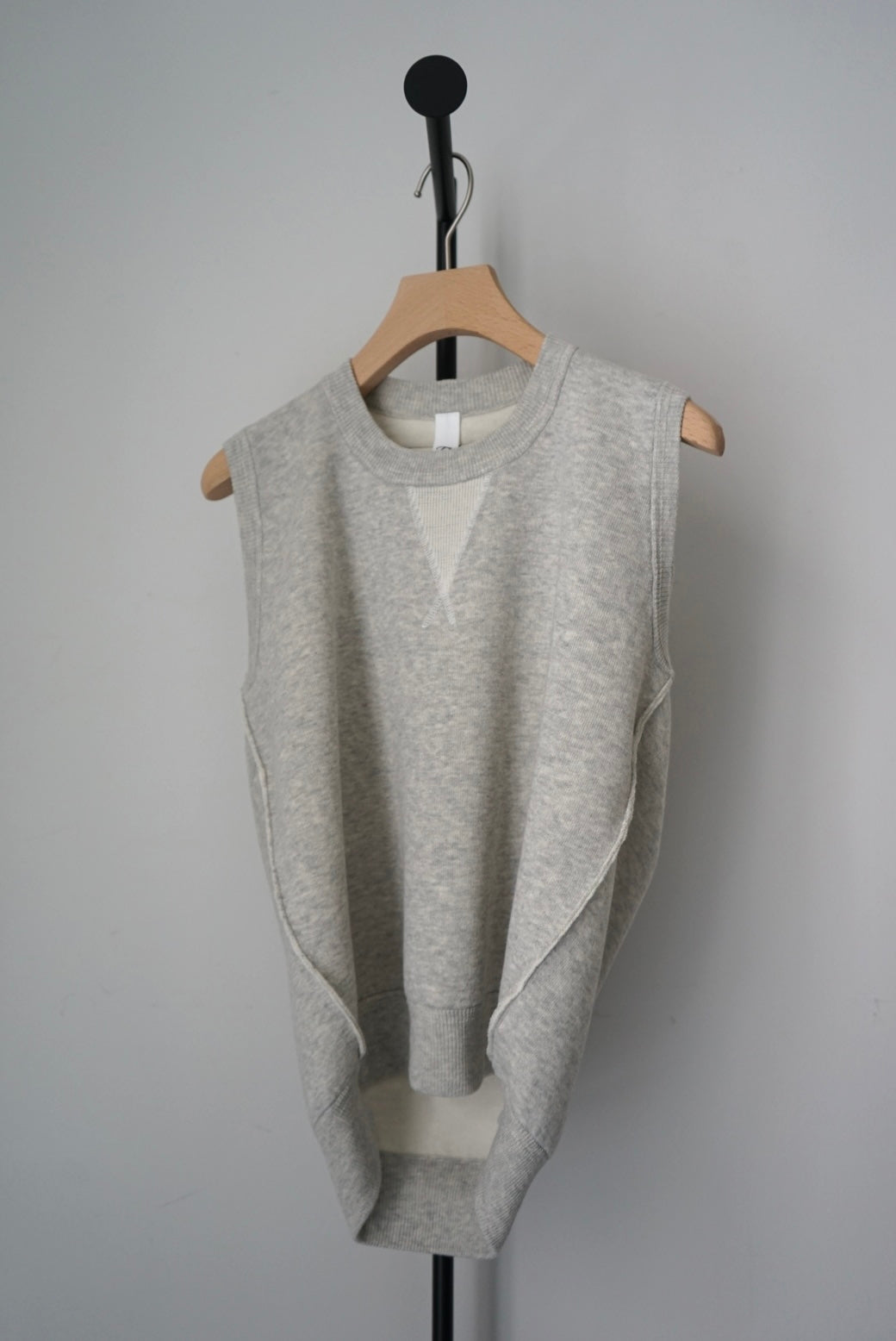 【tyn.TGOR】Saparate sweat -l.gray-