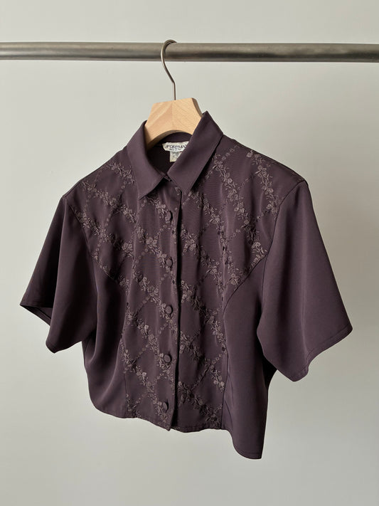 Embroidery design shirt made in ITALY