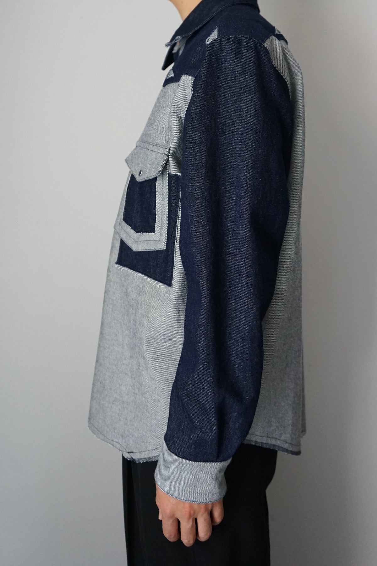 【SHOTAHIYAMA】12.5 OZ DENIM CRAZY WESTERN SHIRT