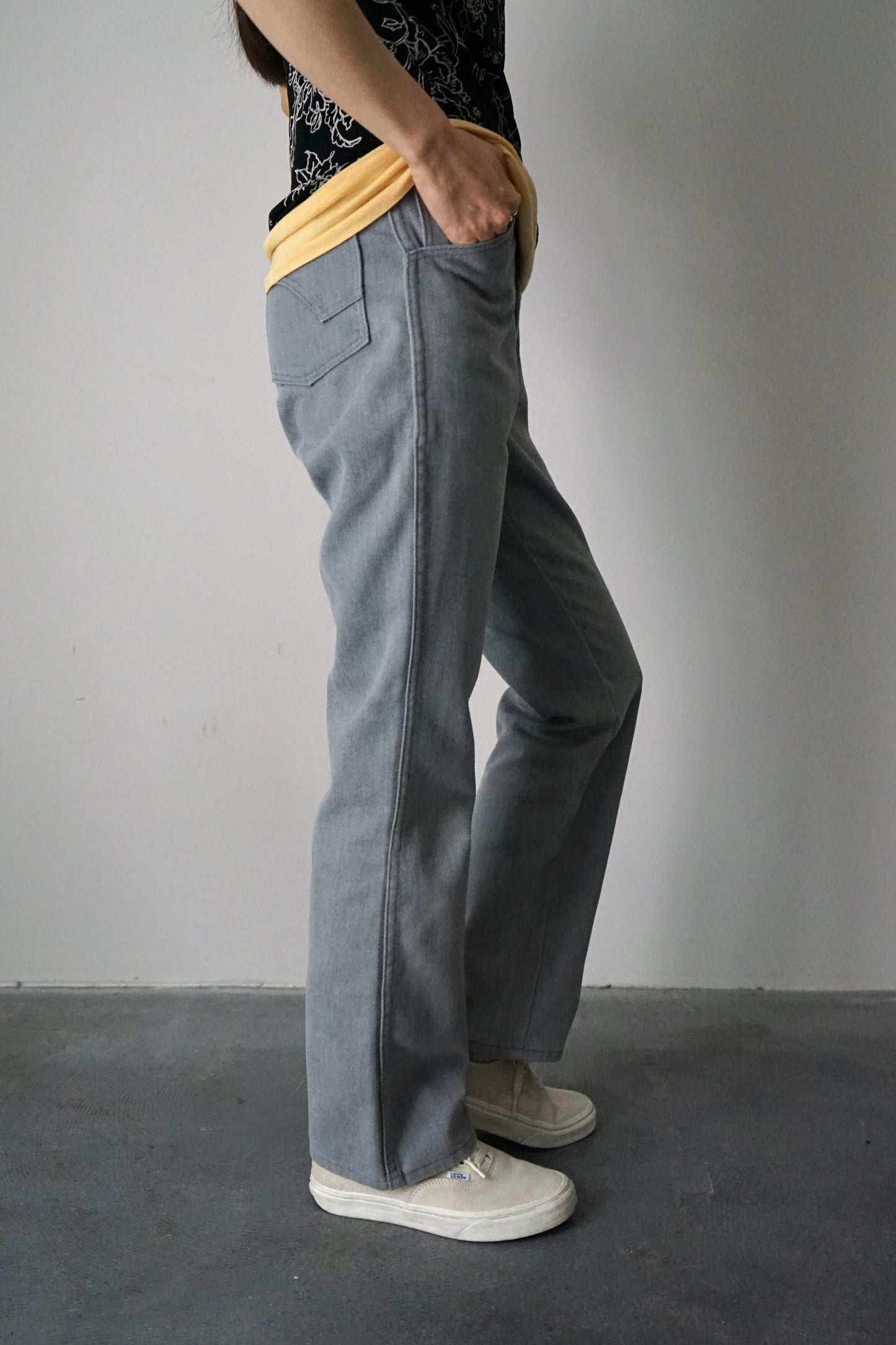 70's "Dikies" straight pants