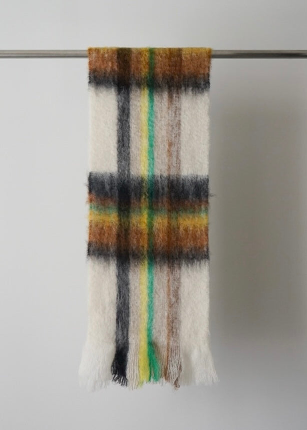 【MANTAS EZCARAY】SCARF TARTAN 209