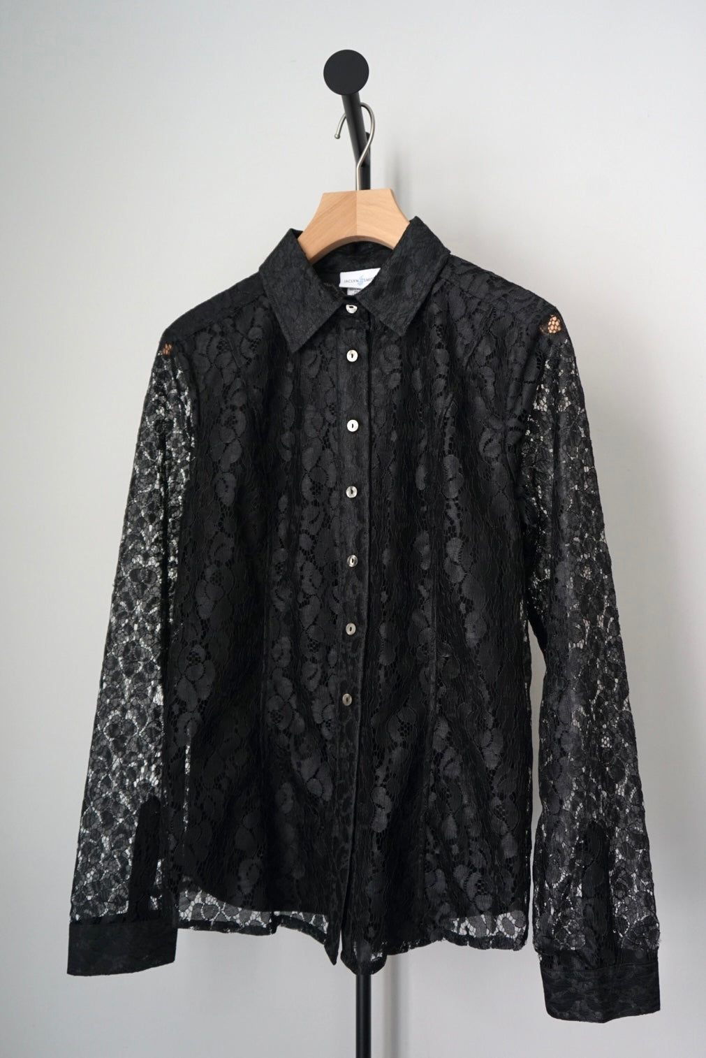 See-through lace shirts