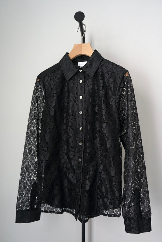See-through lace shirts