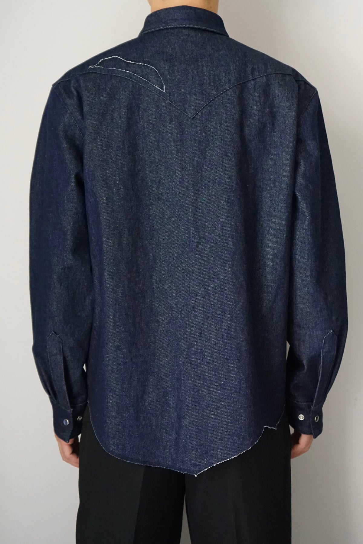 【SHOTAHIYAMA】12.5 OZ DENIM WESTERN SHIRT