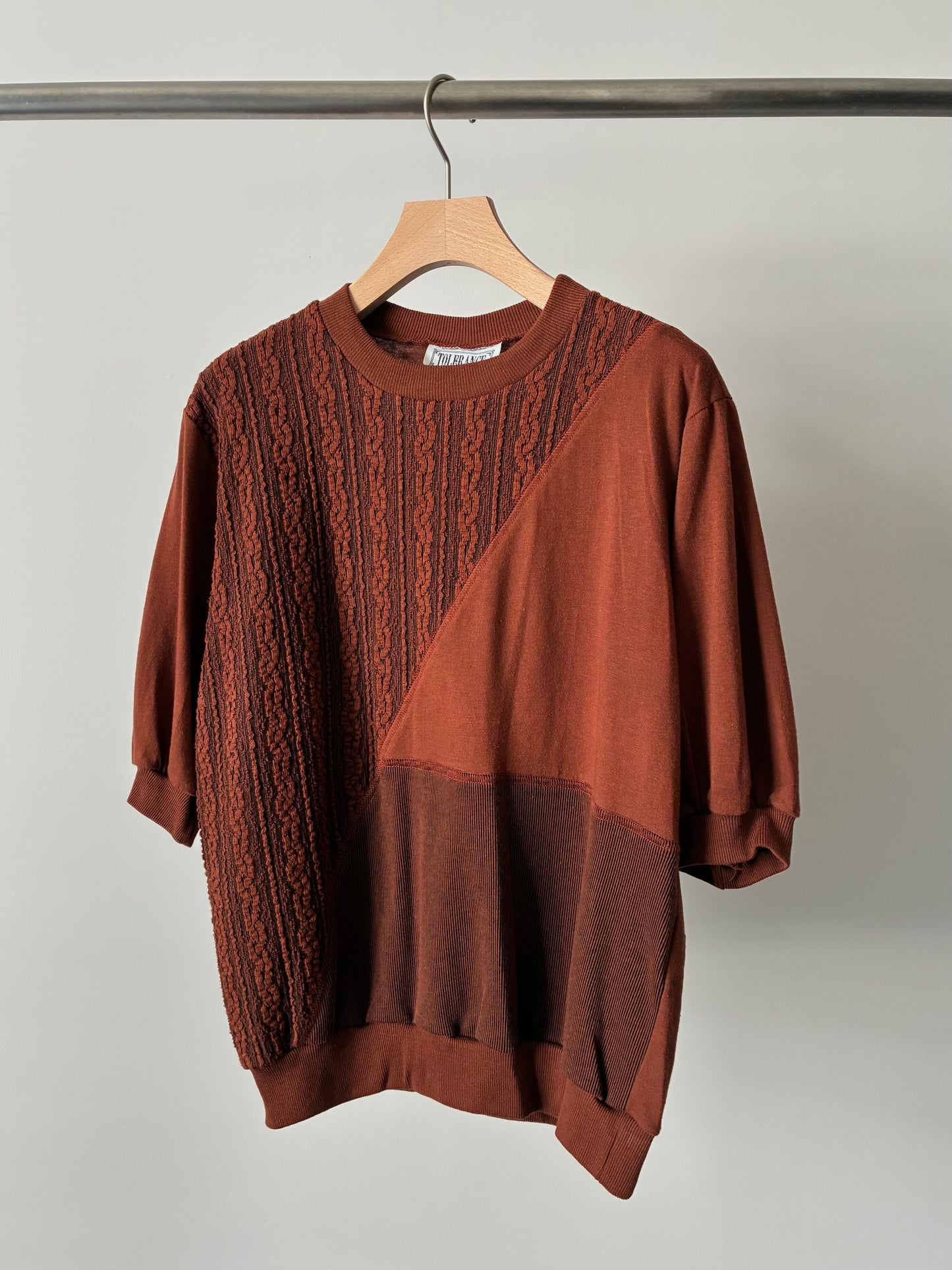 Multi pattern half sleeve tops made in USA