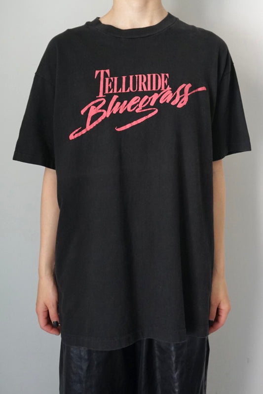 "Telluride Bluegrass Festival" puff print tee