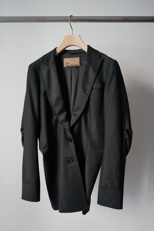 "John Galliano" deformed tailored jacket