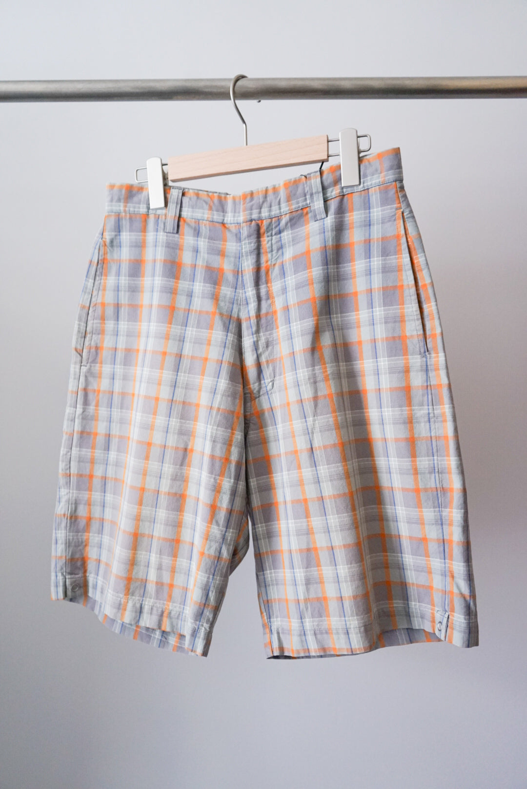 STUSSY check short pant