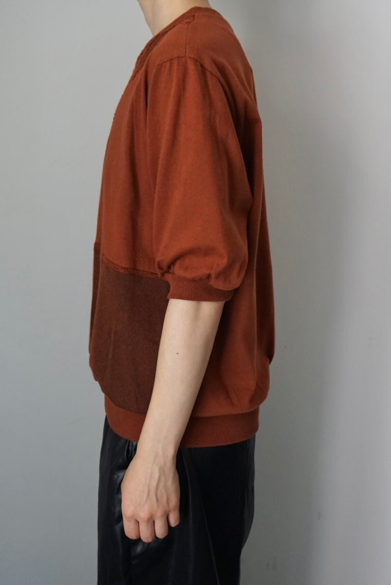 Multi pattern half sleeve tops made in USA