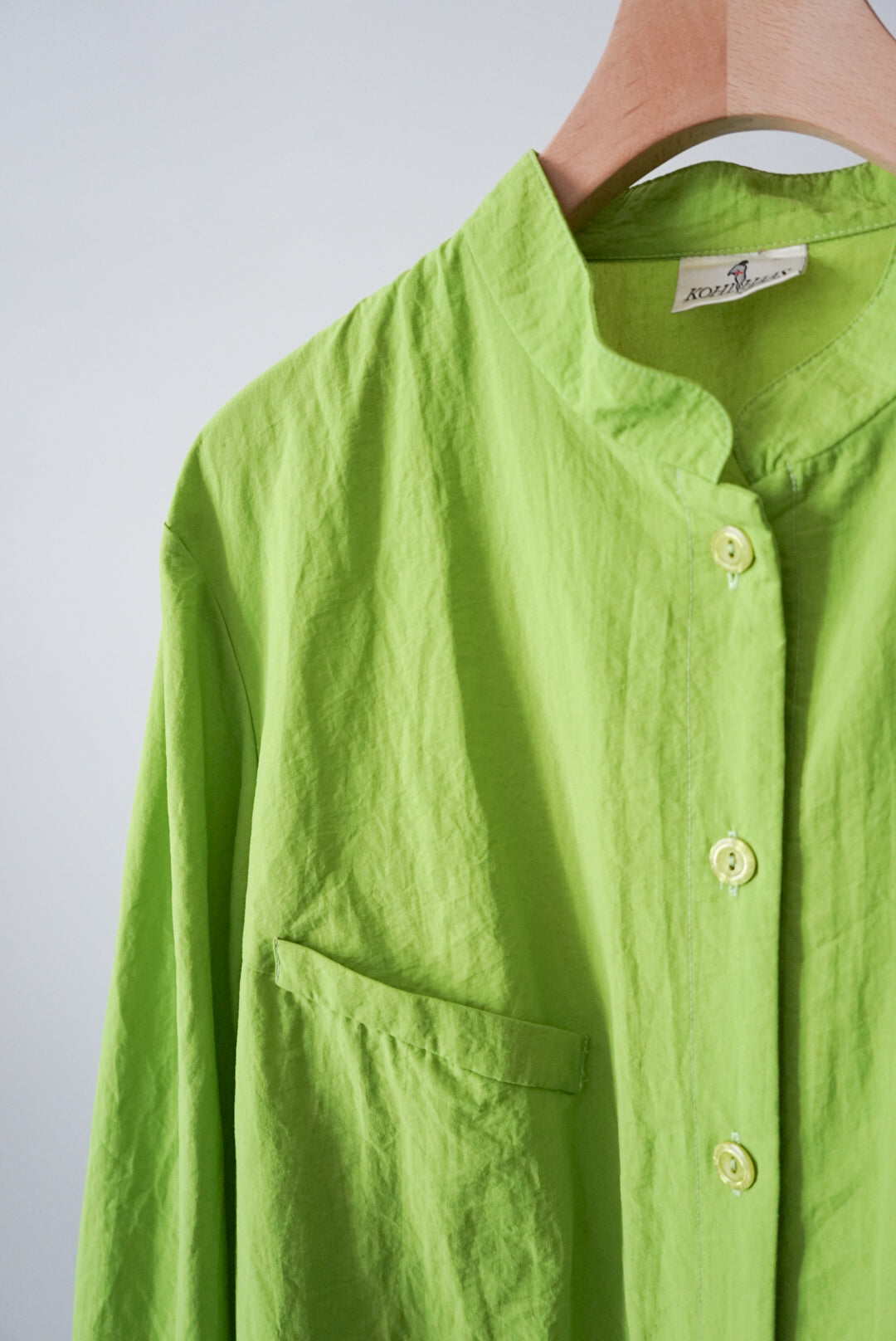 Light green long shirt