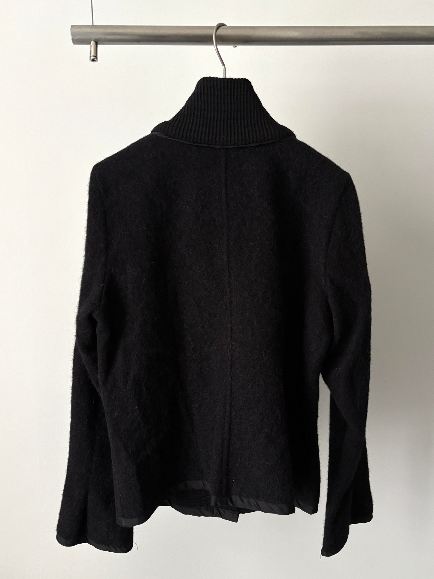 Alpaca cardigan jacket