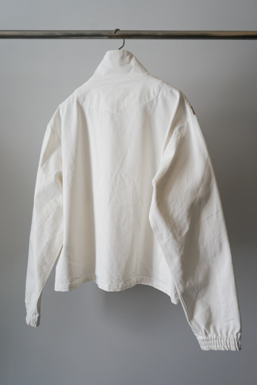 【SHOTAHIYAMA】 overlap zip up blouson