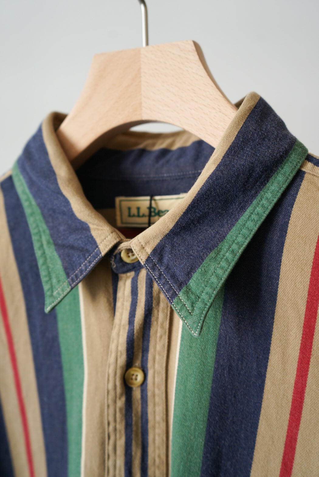 L.L. BEAN stripe shirt