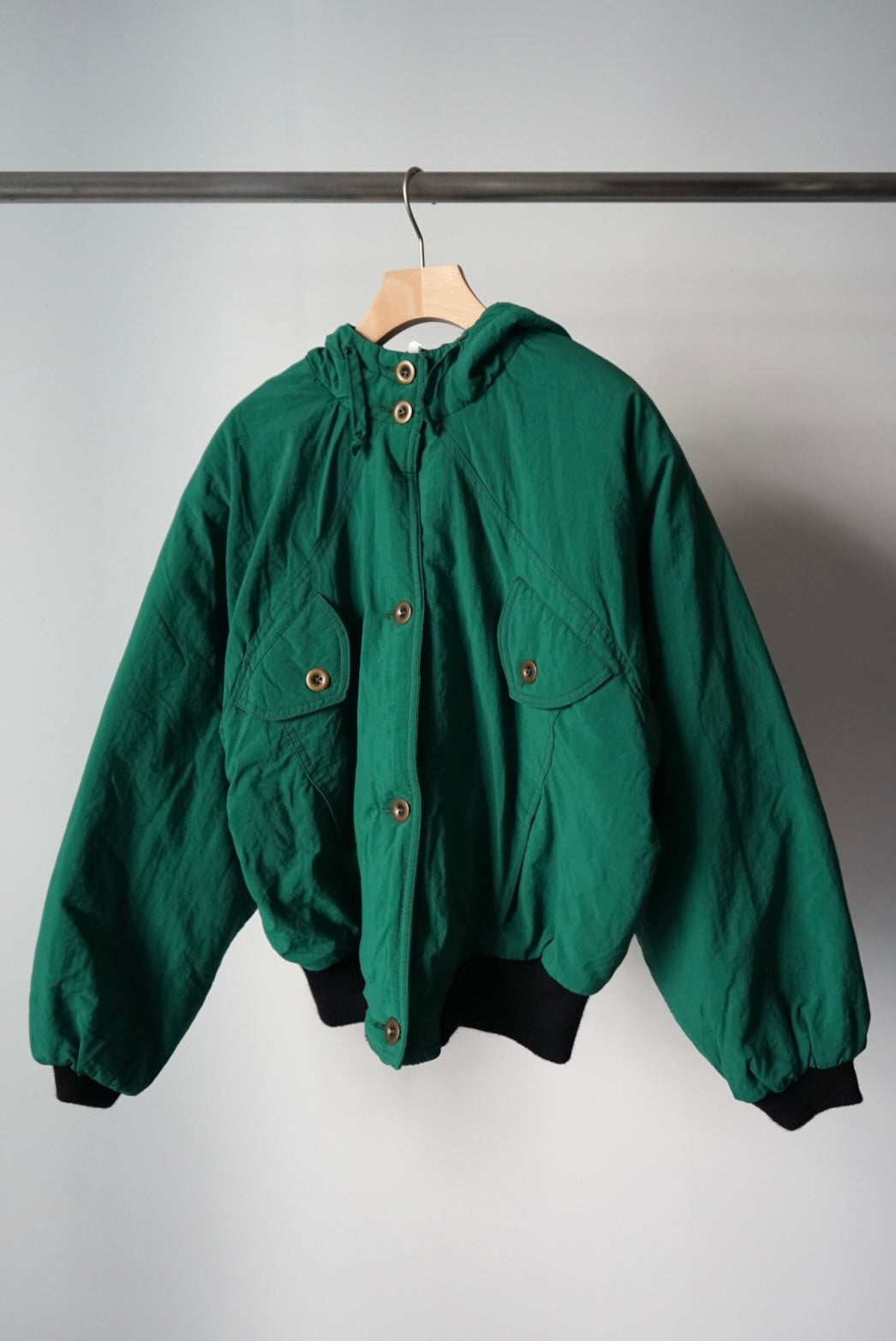 Euro raglan sleeve bomber jacket