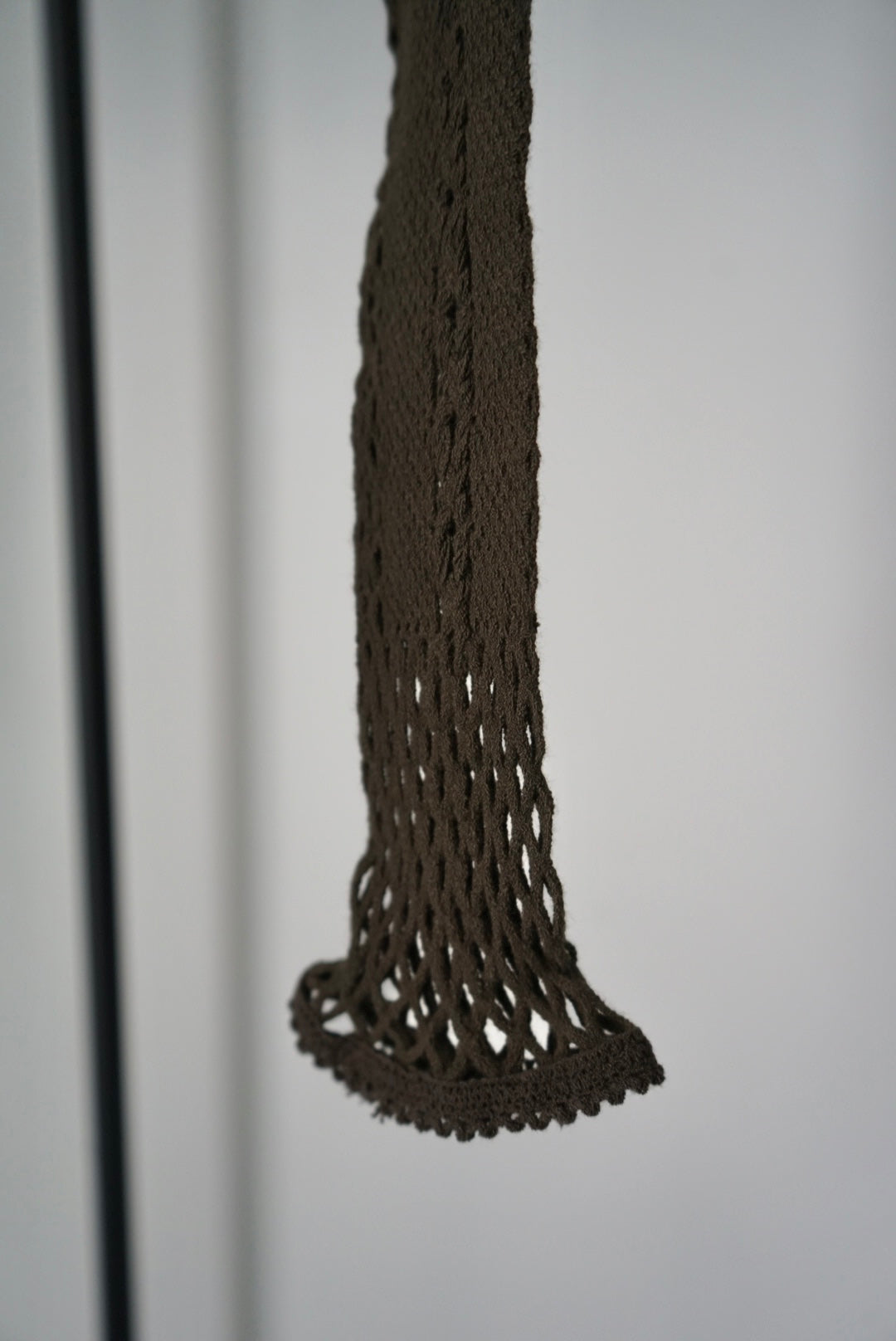 【EUCHRONIA】Stretch Lace Short Tops -khaki-