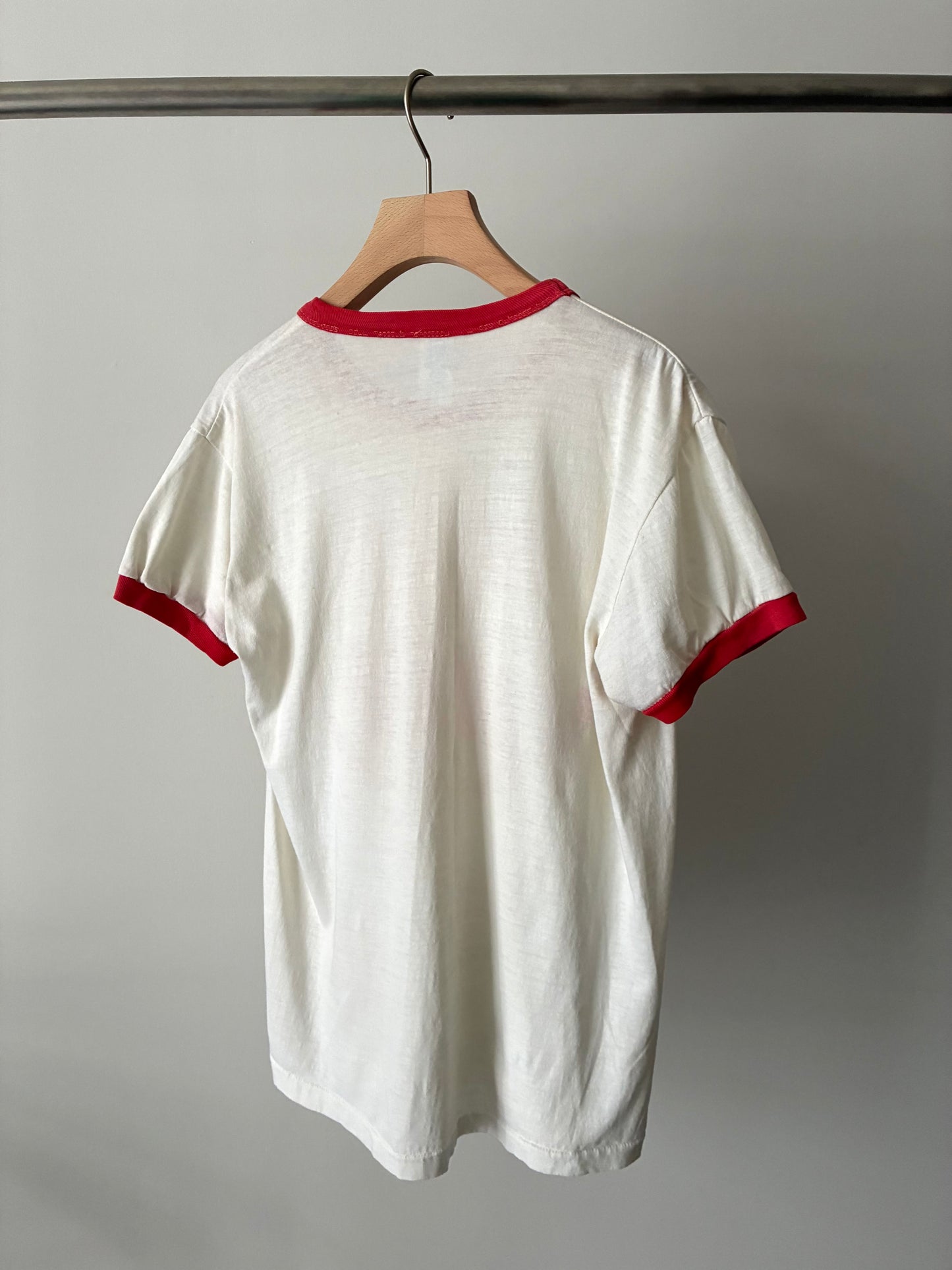80’s print ringer tee