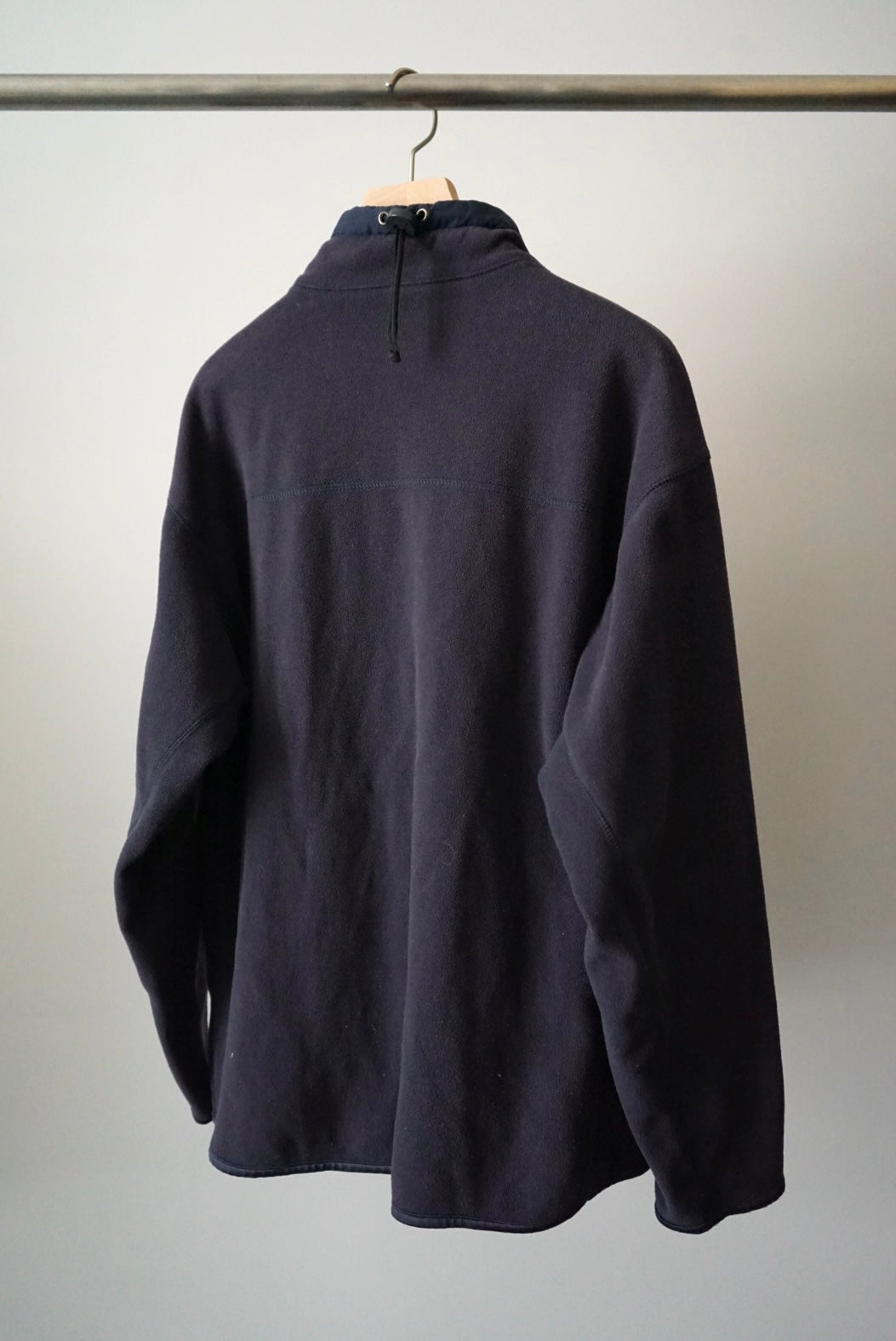 Half zip fleece pullover