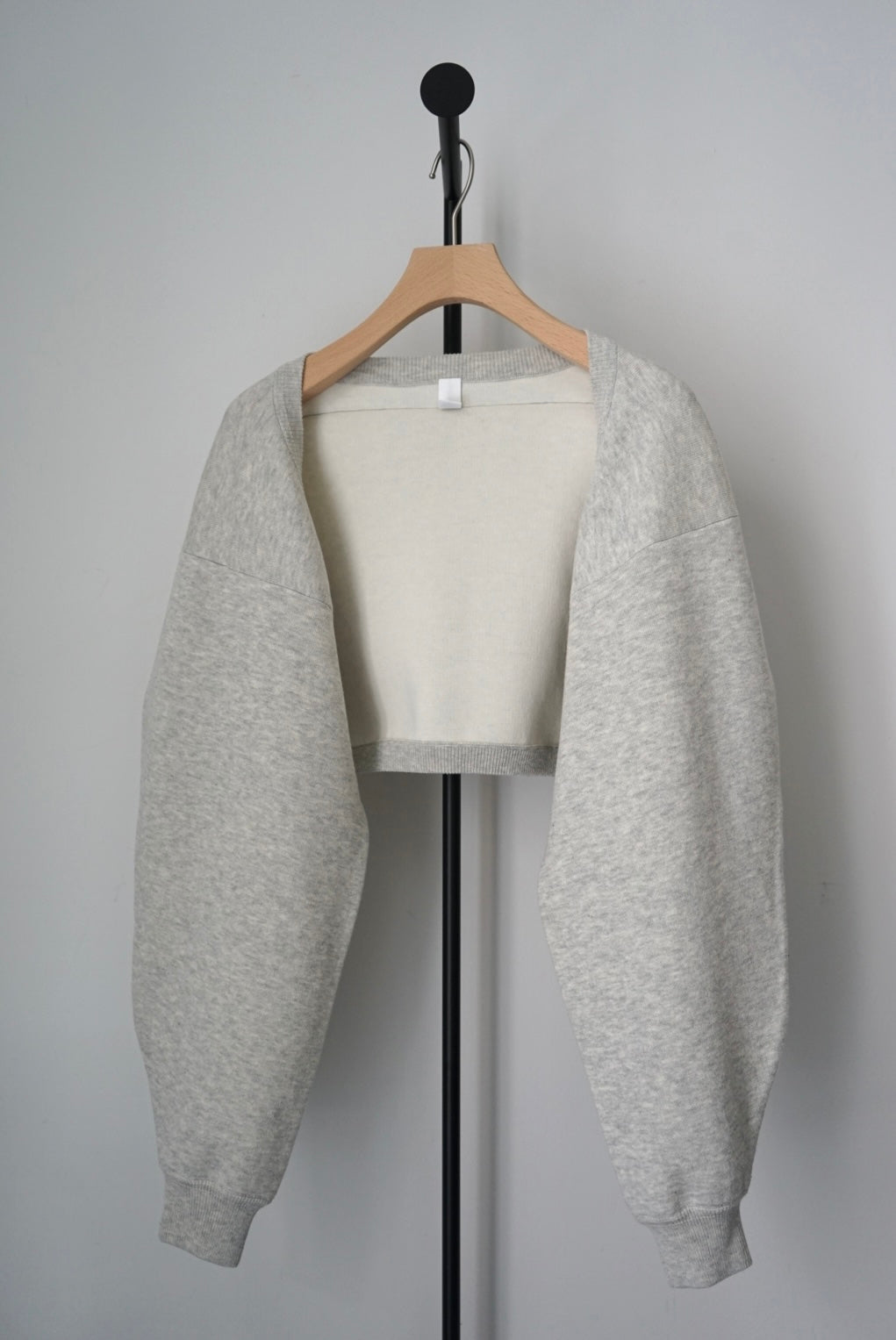 【tyn.TGOR】Saparate sweat -l.gray-