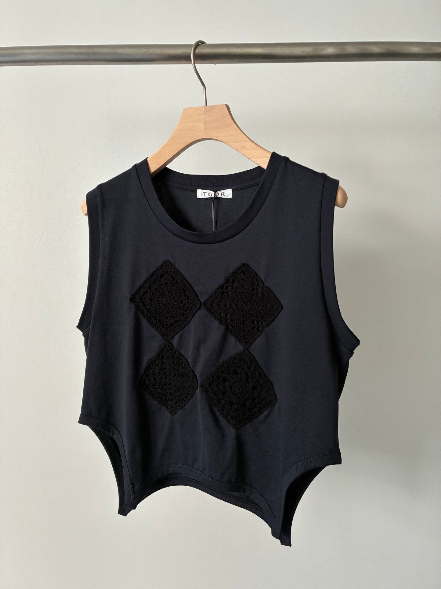 【tyn.TGOR】Crochet tank