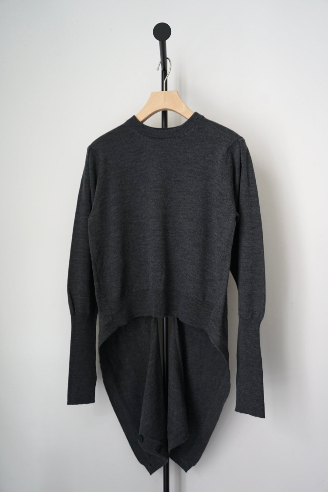 【tyn.TGOR】Belley band top -chacoal-
