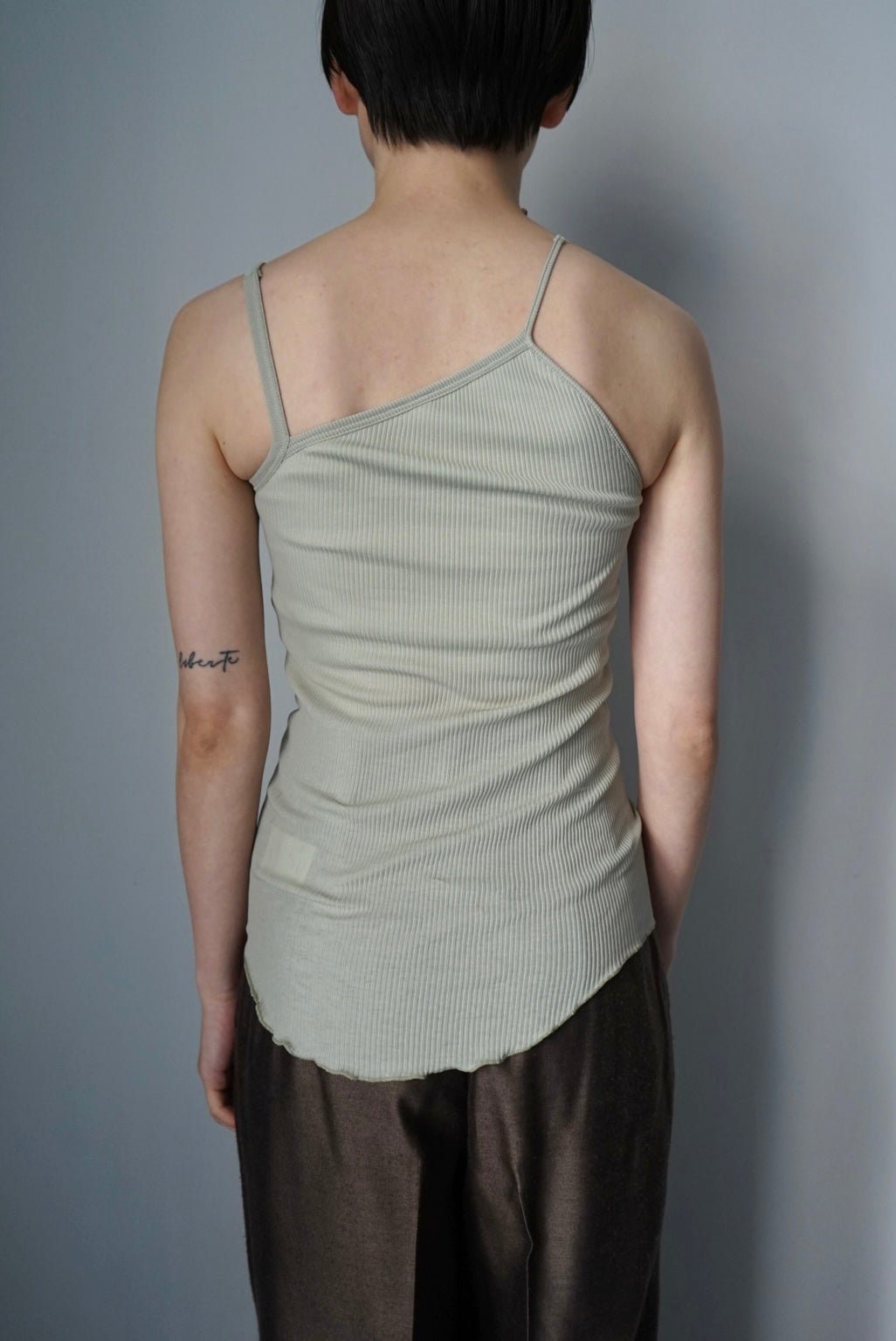 【HAKUJI】Twist cotton bra tank cami