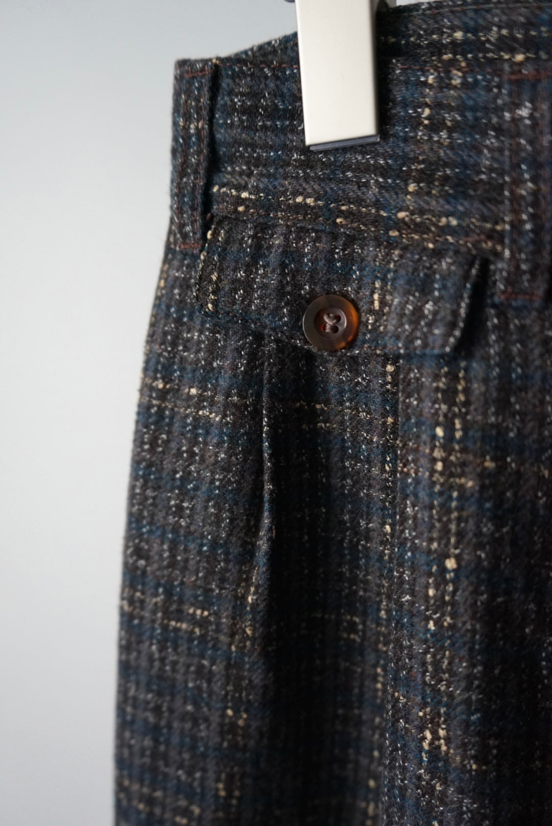 Euro kasuri check pant
