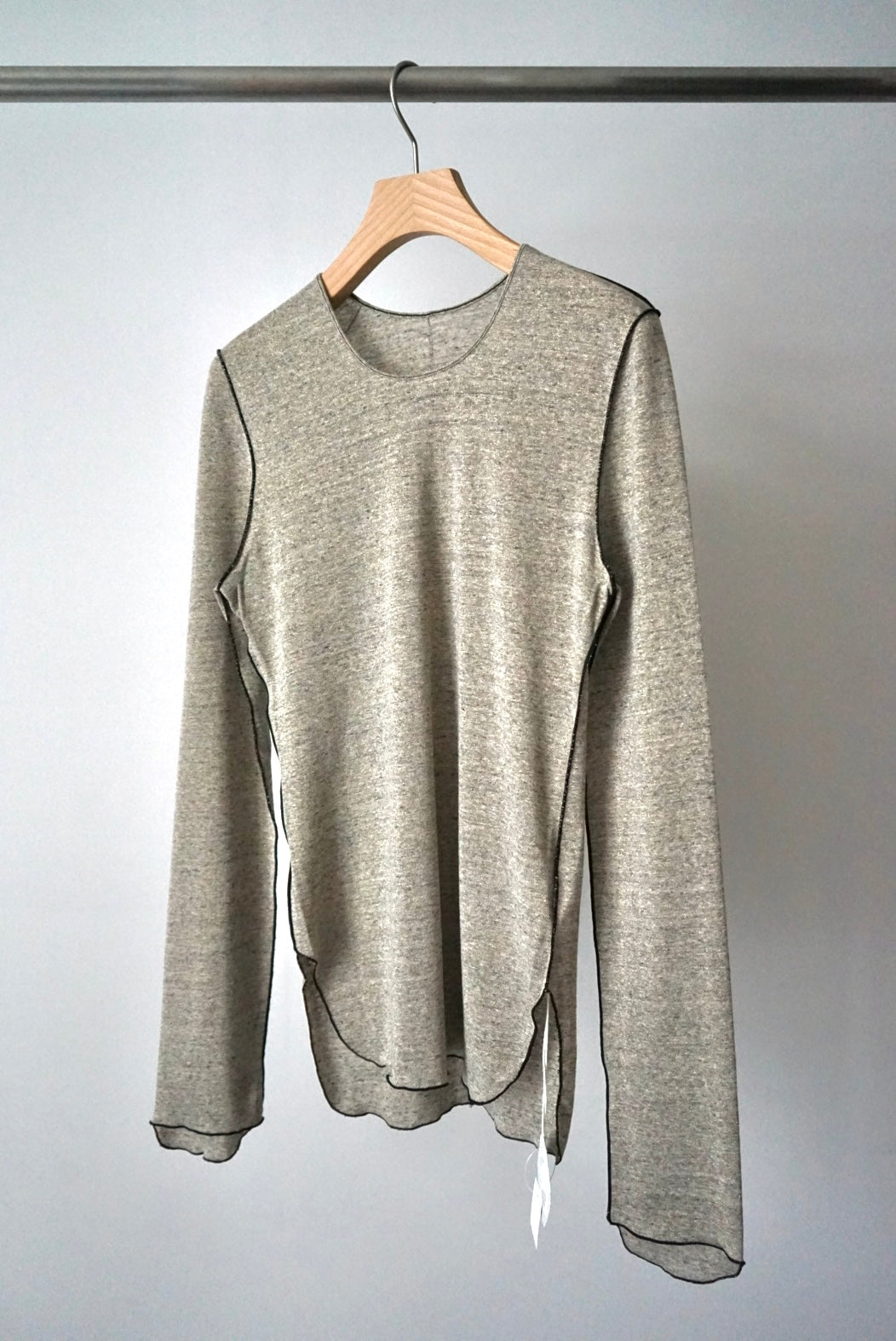 【HAKUJI】Glittery L/S PO -oatmeal-