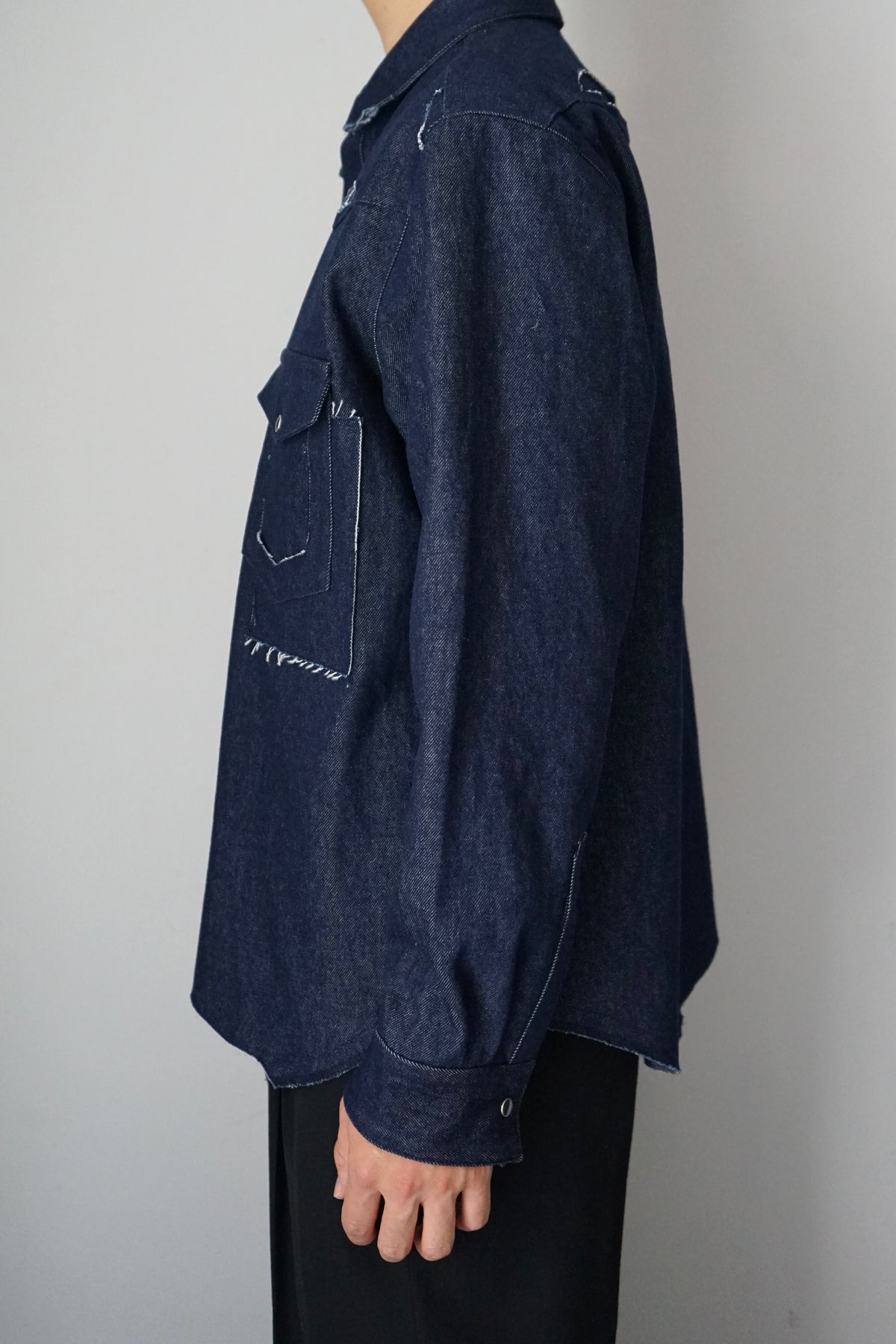 【SHOTAHIYAMA】12.5 OZ DENIM WESTERN SHIRT
