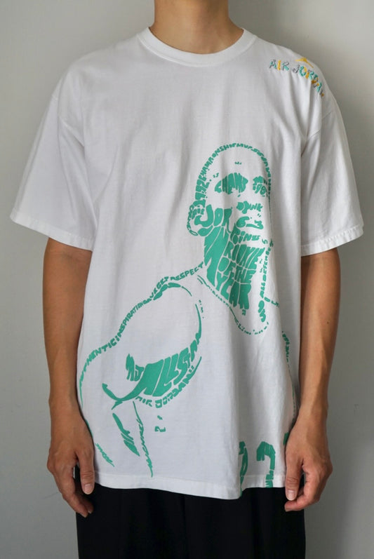 "AIR JORDAN'' typography tee