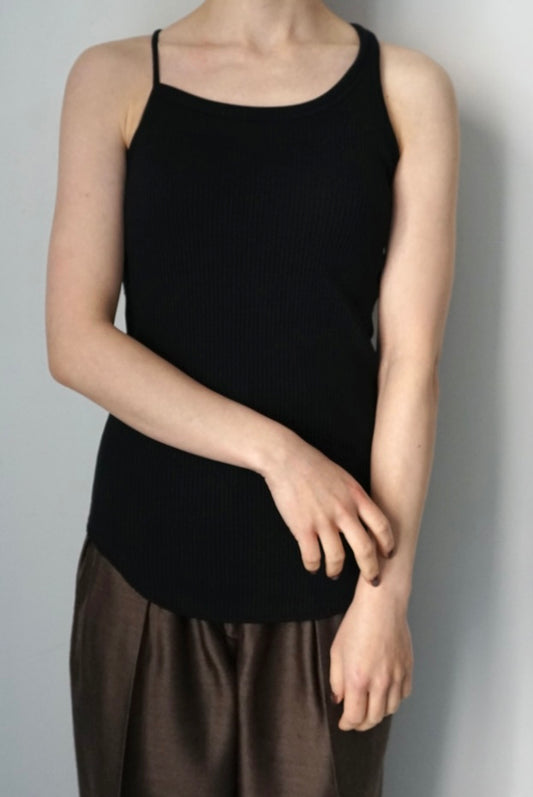 【HAKUJI】Organic cotton asym bra TT