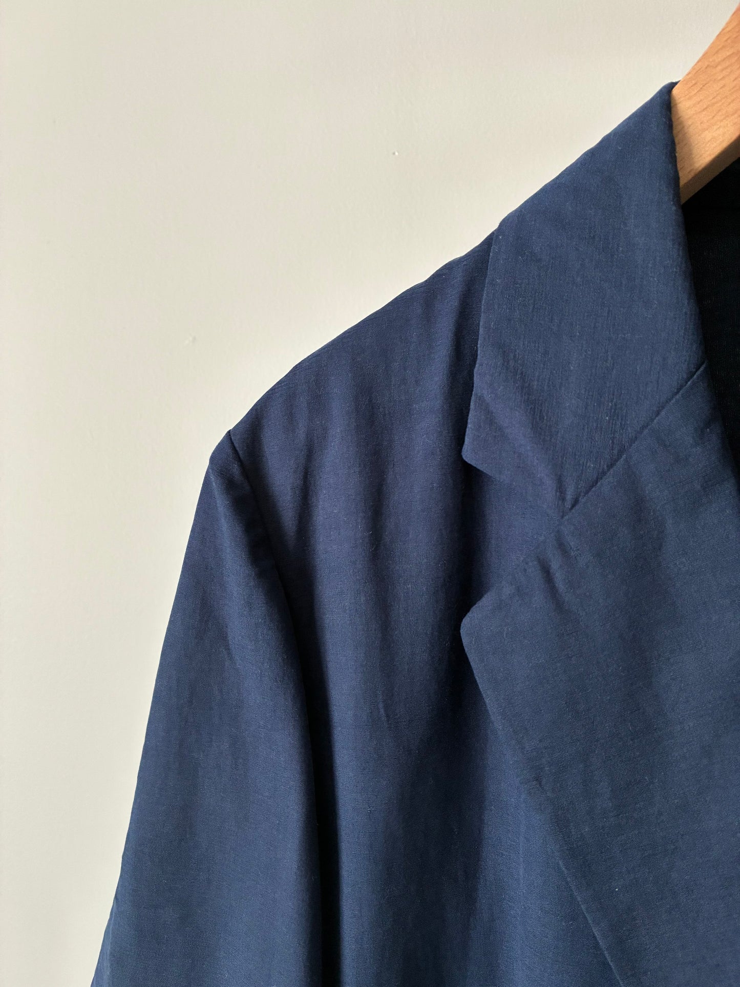 Gold buttons poly viscose jacket made in Italy