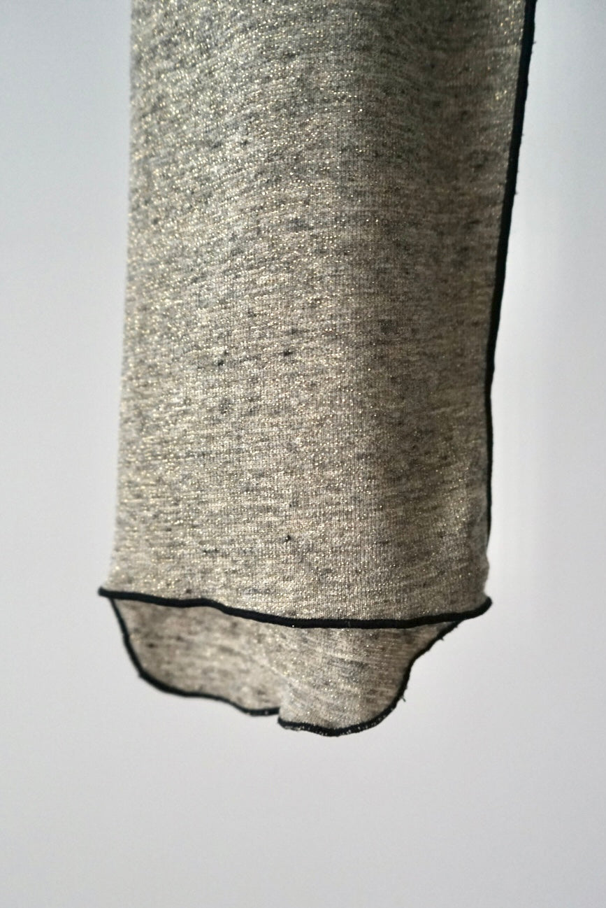 【HAKUJI】Glittery L/S PO -oatmeal-