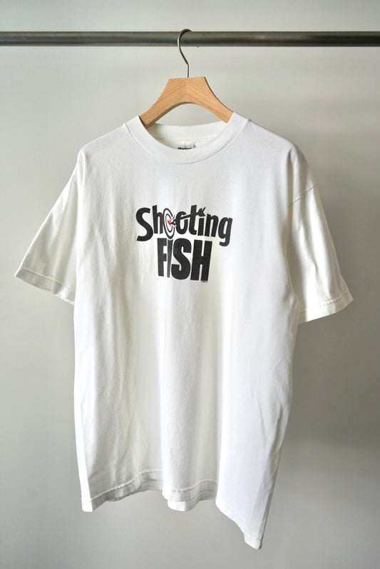 90's movie tee "Shooting FISH" made in USA