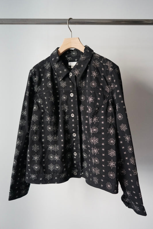 Embroidery tracker jacket