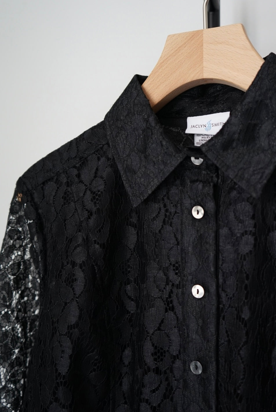 See-through lace shirts