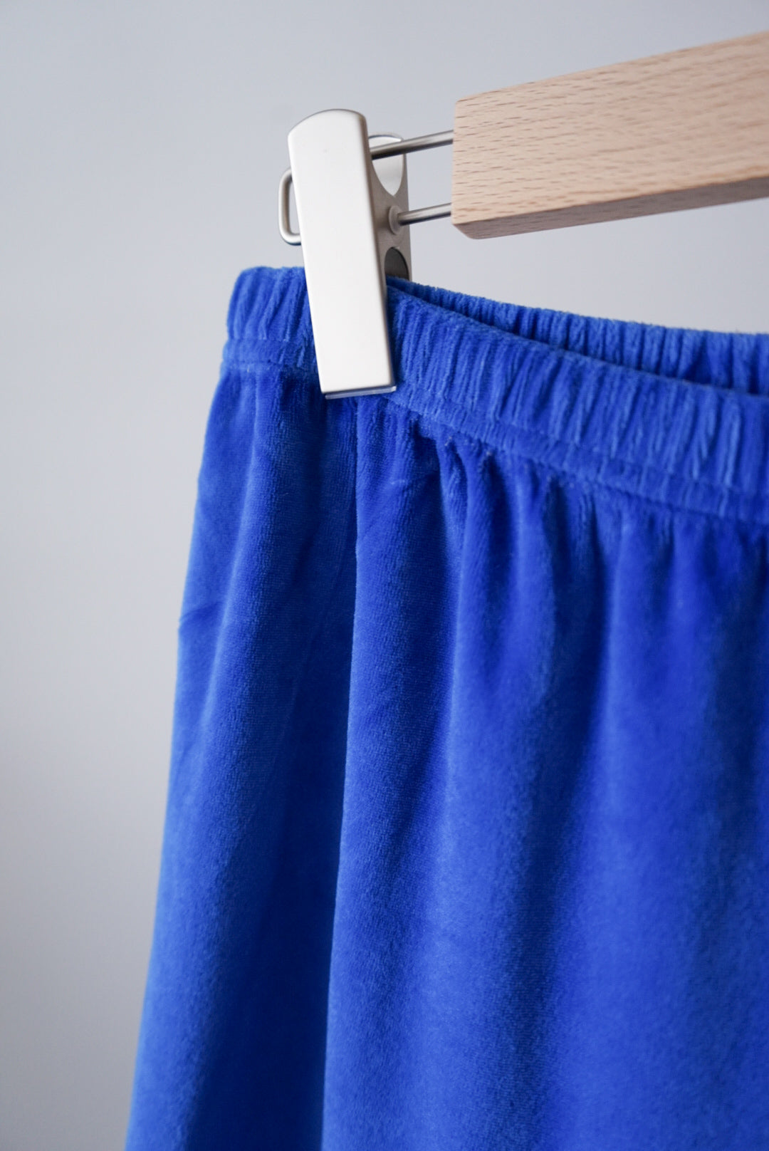 Blue velvet easy pant