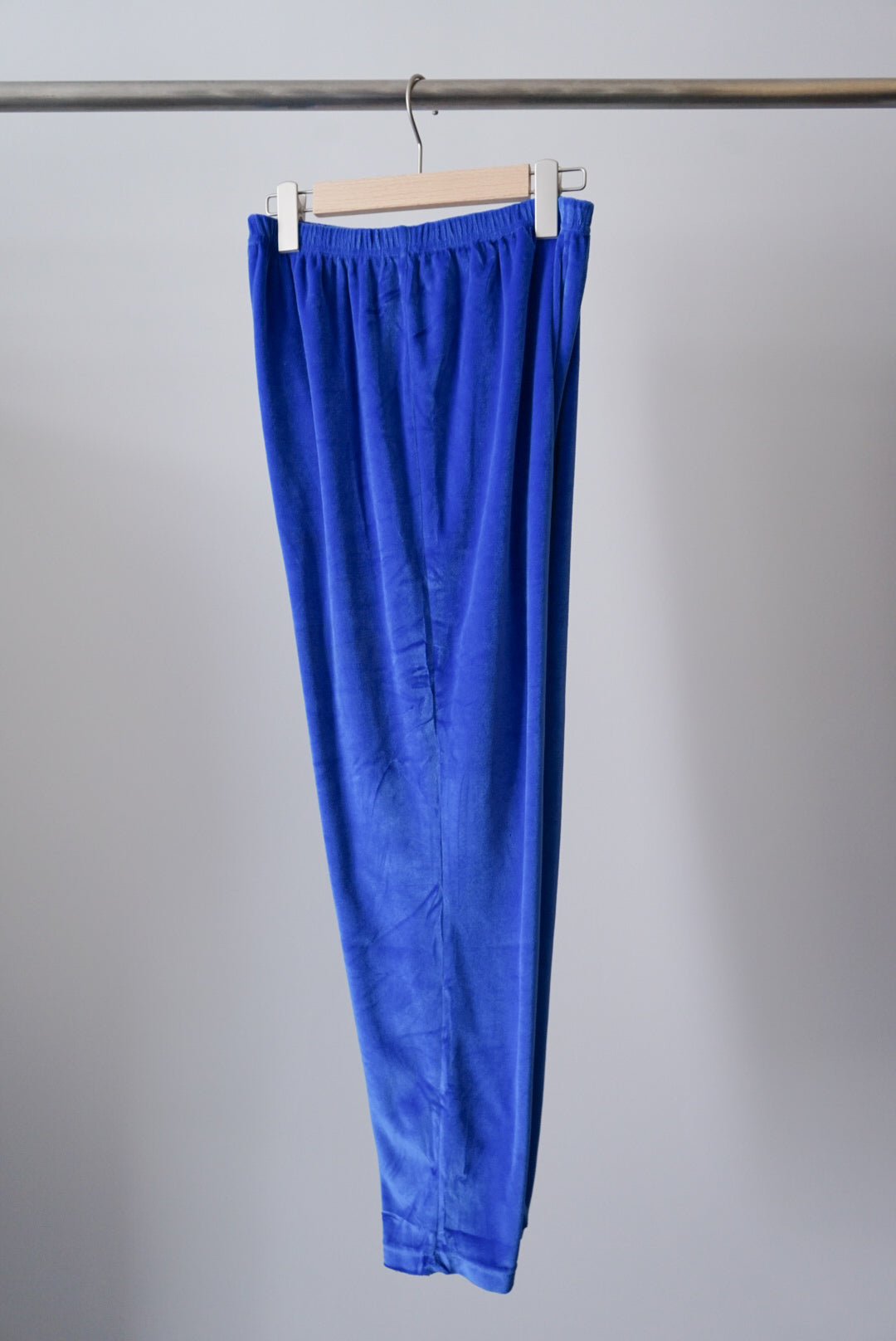 Blue velvet easy pant