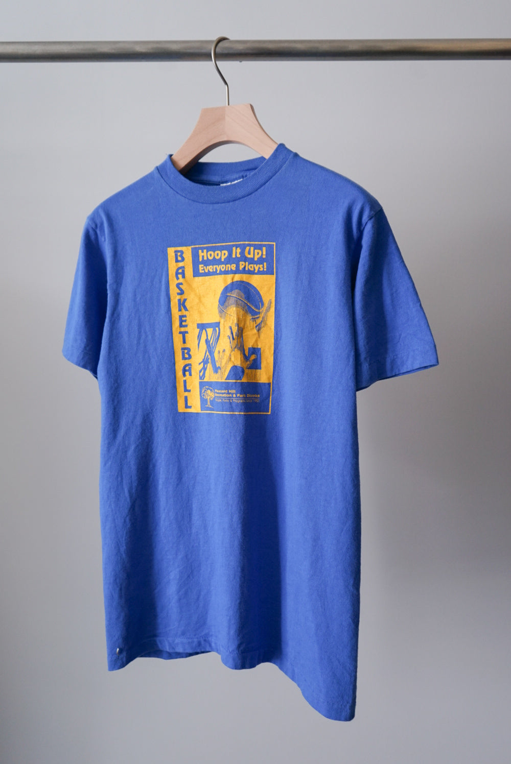 80's basketball numbering tee