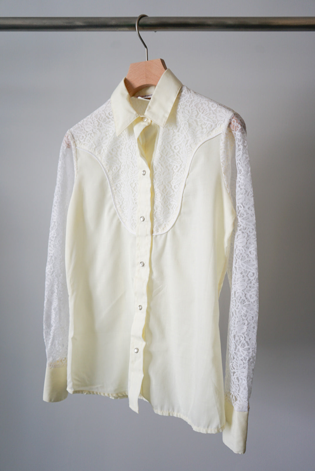 Western lace shirt