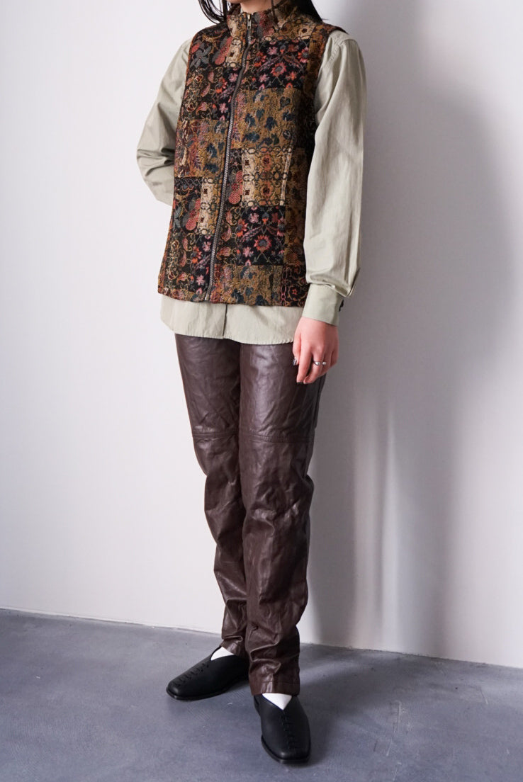 Jacquard vest