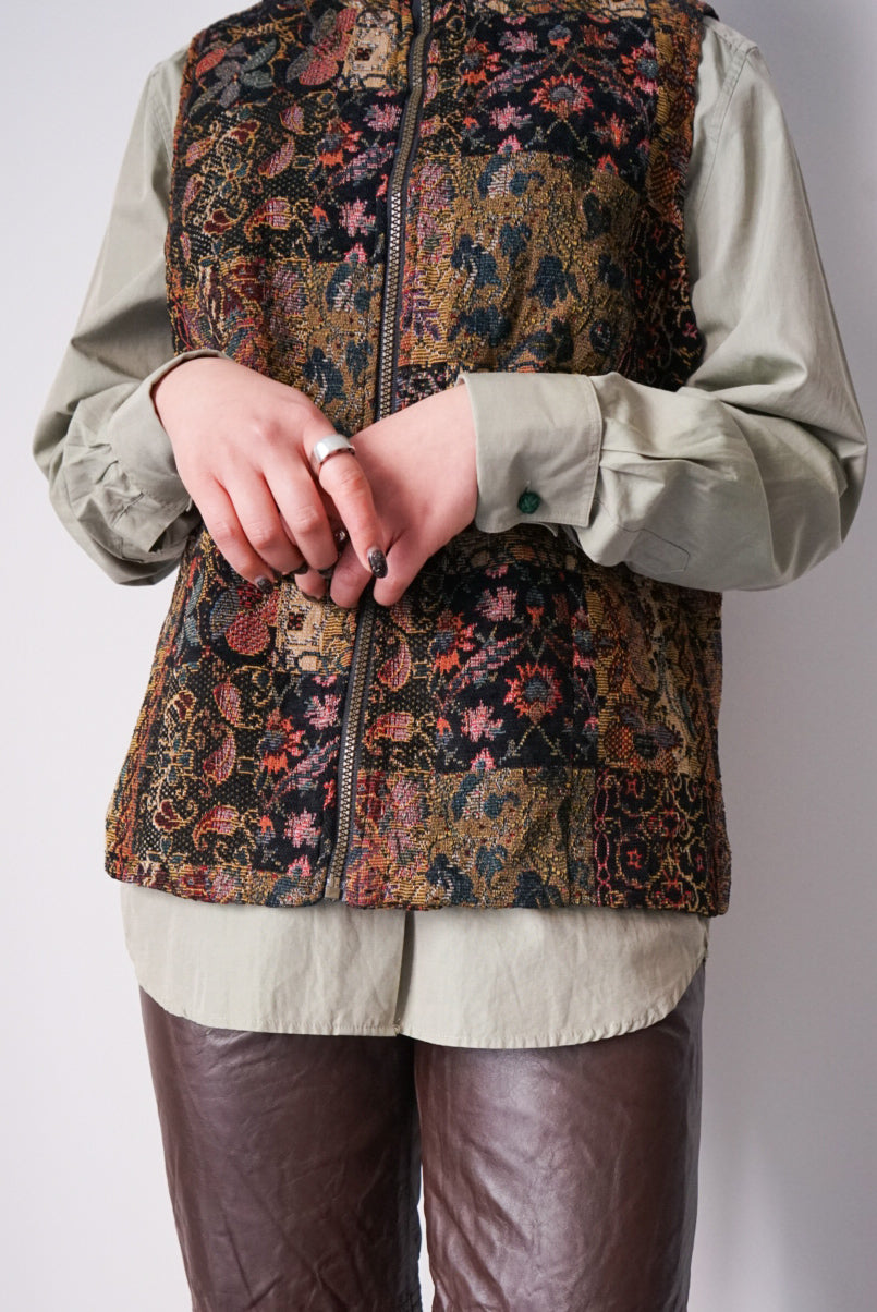 Jacquard vest