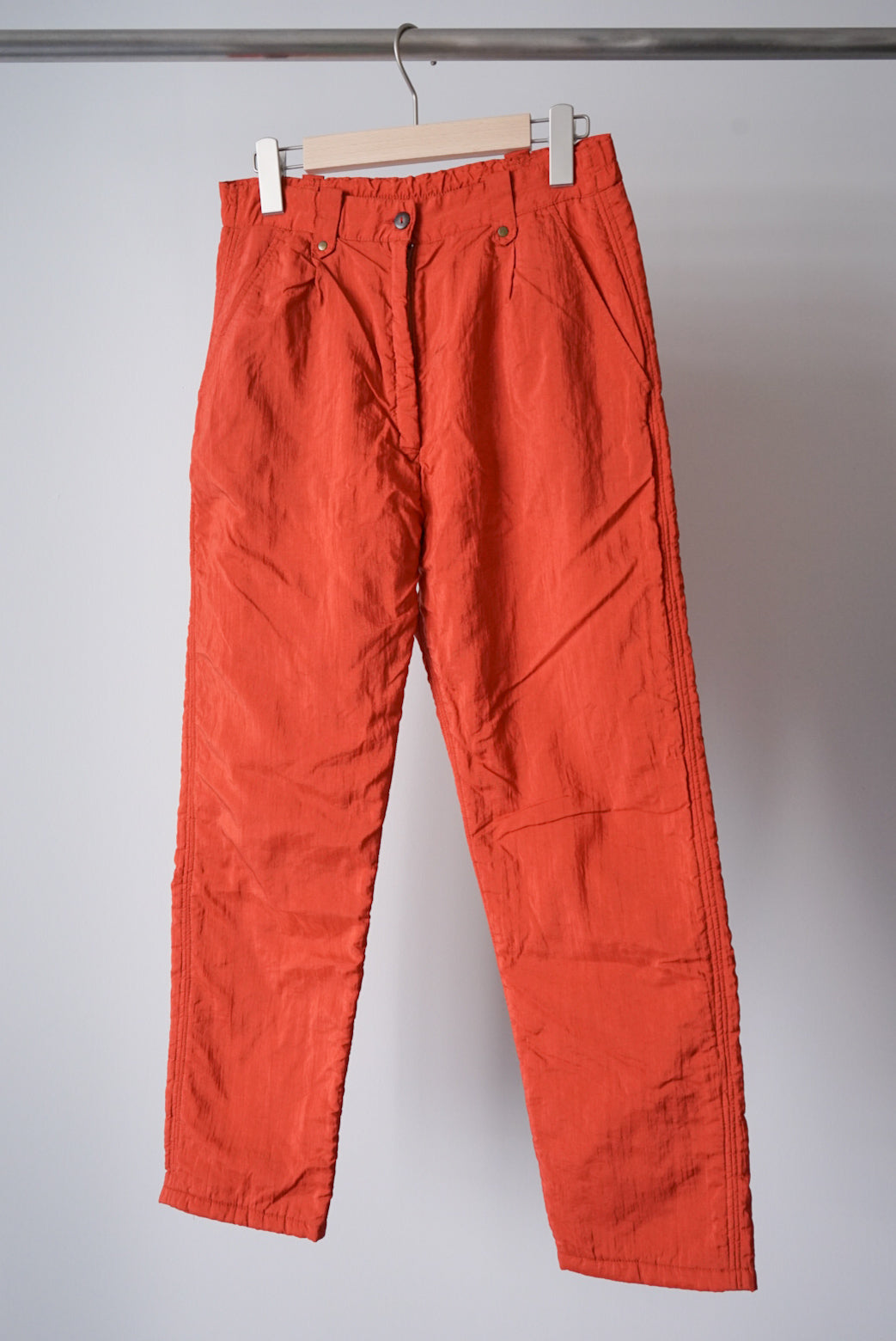 Orange shaka pants