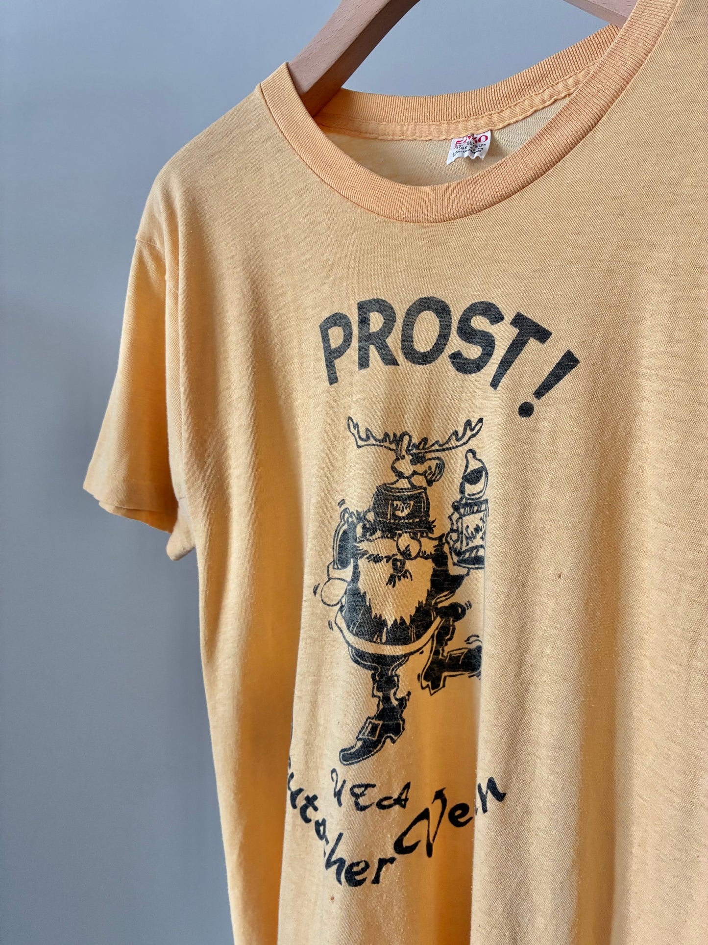 "PROST!" Water-based print tee