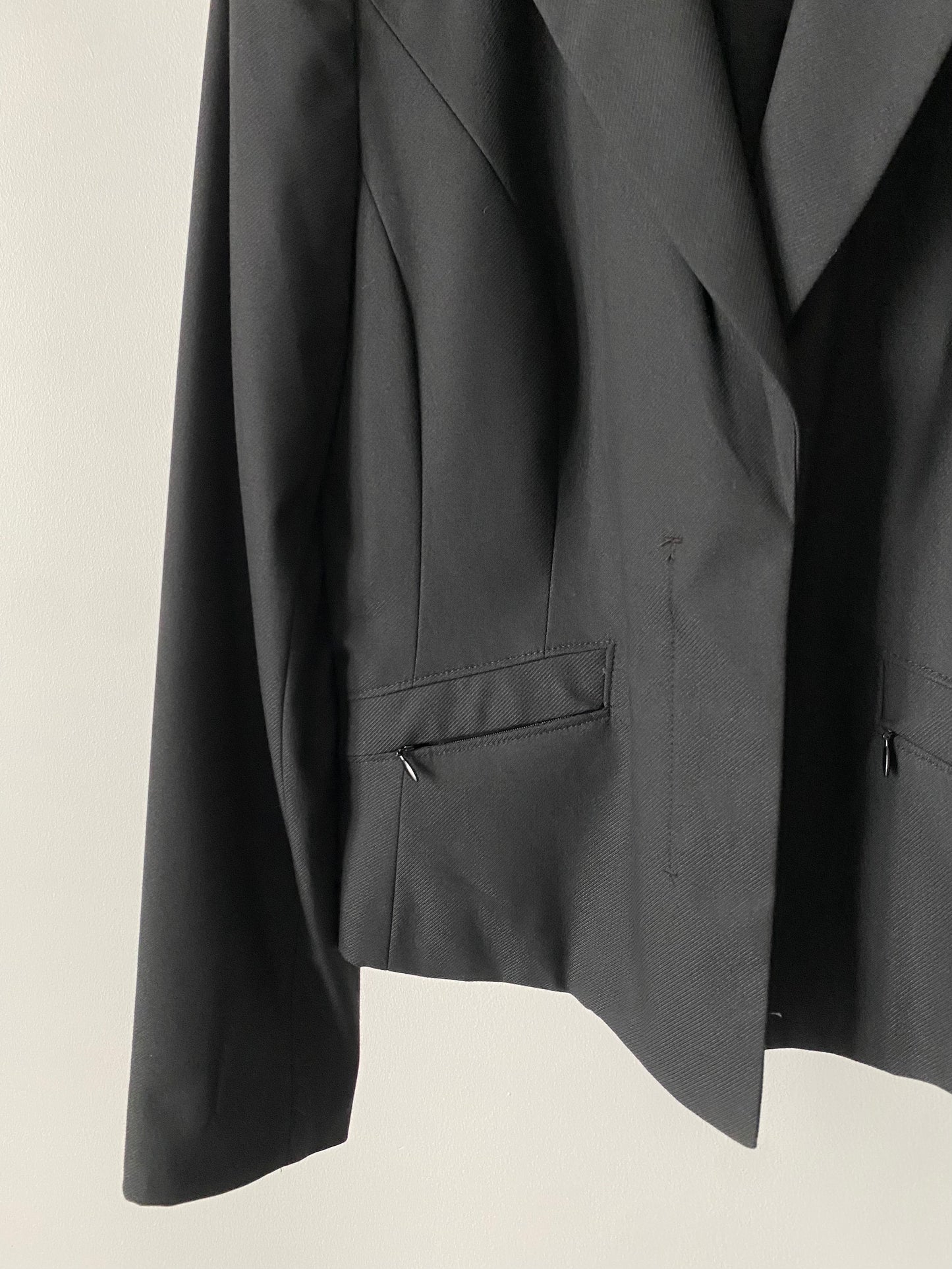 Flyfront zip design jacket