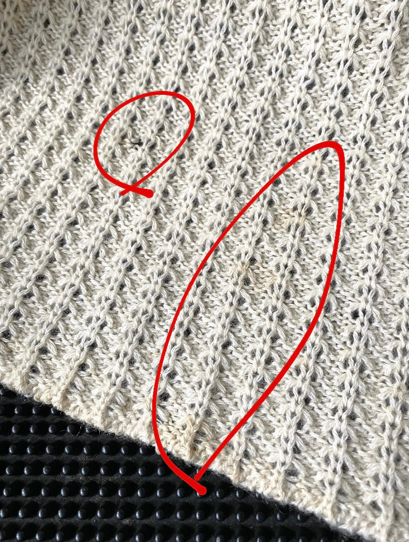 Foodie knit long cardigan made in France