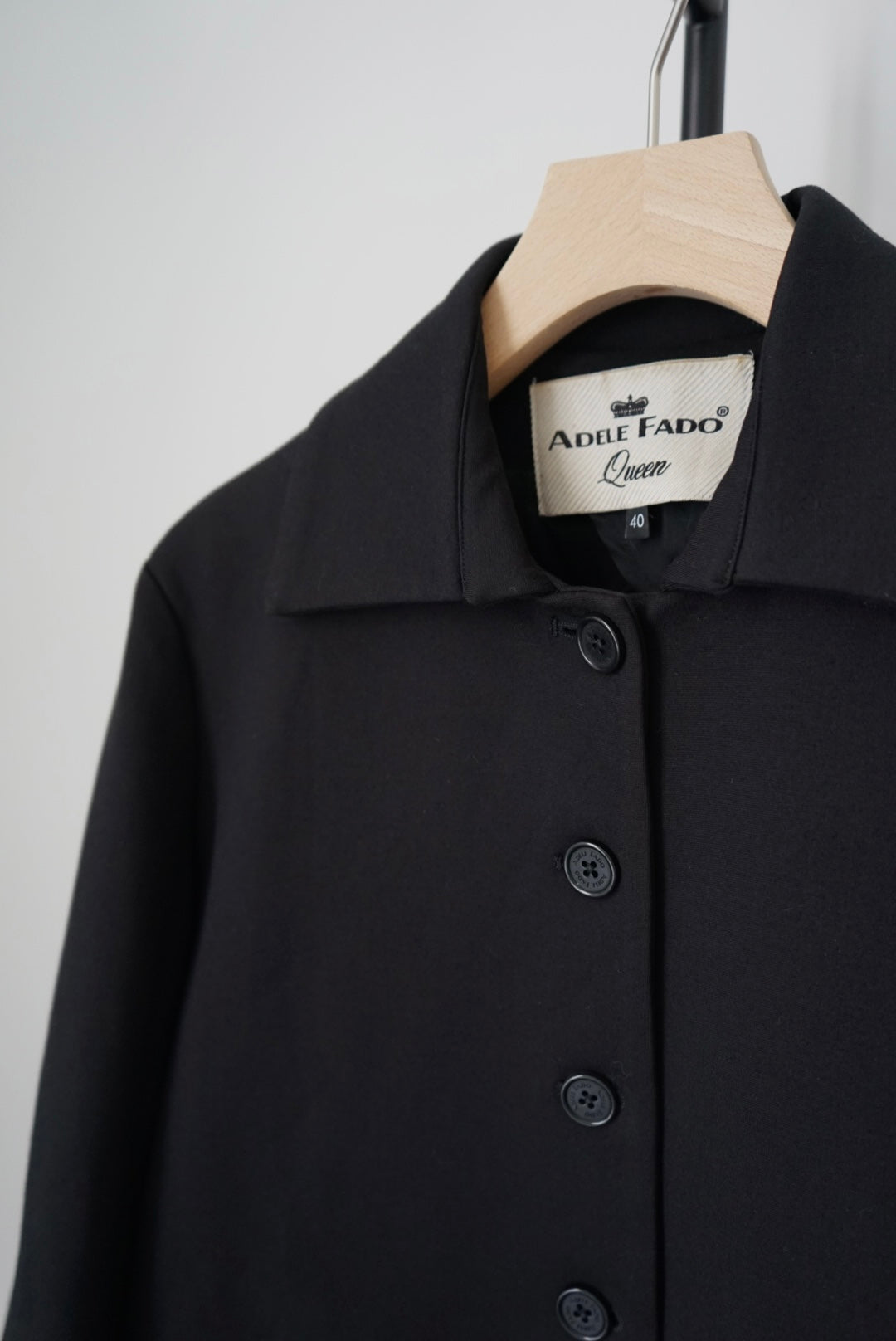 5buttons minimal jacket made in Italy