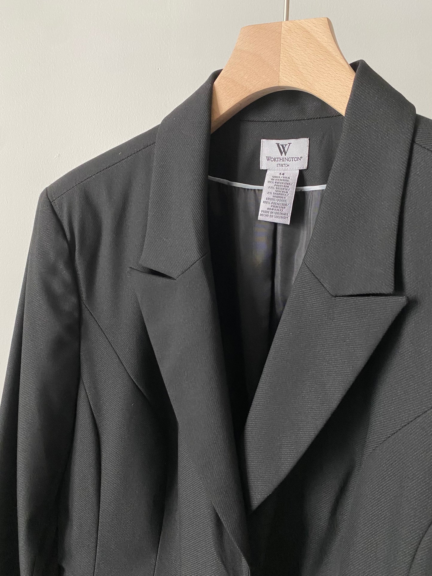 Flyfront zip design jacket