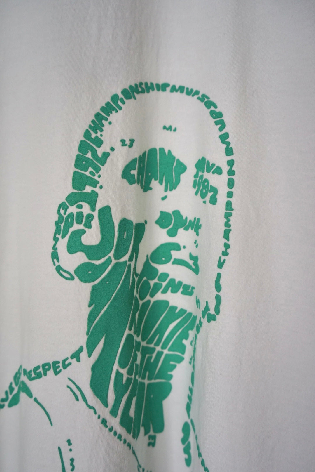 "AIR JORDAN'' typography tee